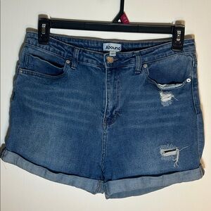 Abound Classic Blue Jean Denim Shorts Size 32